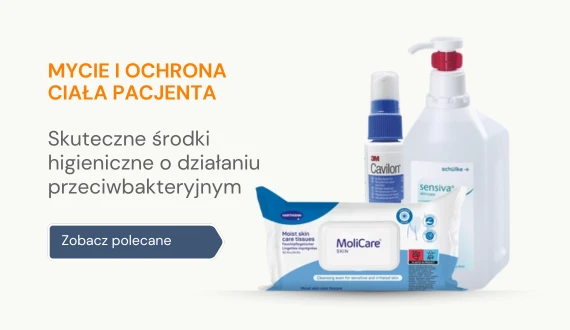 Środki do mycia ciała pacjenta i pielęgnacji w przypadku nietrzymania moczu