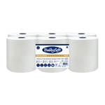 Ręcznik papierowy autocut PRO 3-warstwowy, biały, 150 m (6 rolek) - BulkySoft