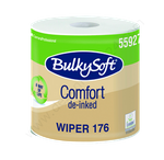 Czyściwo papierowe w rolce, białe, 176 m (1 szt.) - BulkySoft