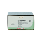 Nici Ethilon BLK 4/0 ig. 16 mm, 3/8 koła, odwrotnie tnąca / 45 cm - monofilament, poliamid, niewchłanialne (36 szt.) - Johnson