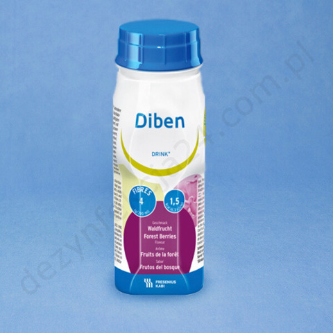 Diben Drink 200 ml. owoce leśne (4 szt.)
