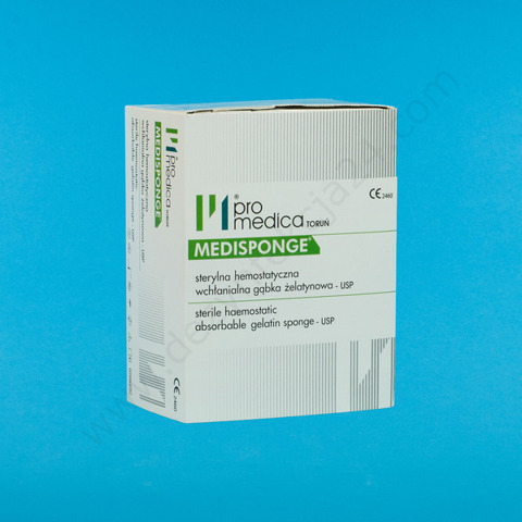 Medisponge/Surgispon 7 x 5 x 1 cm (1 szt.)