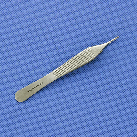 Pinceta chirurgiczna 12 cm 1/2 ząbki ADSON - prosta