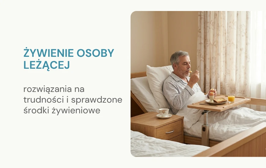 Karmienie osoby leżącej