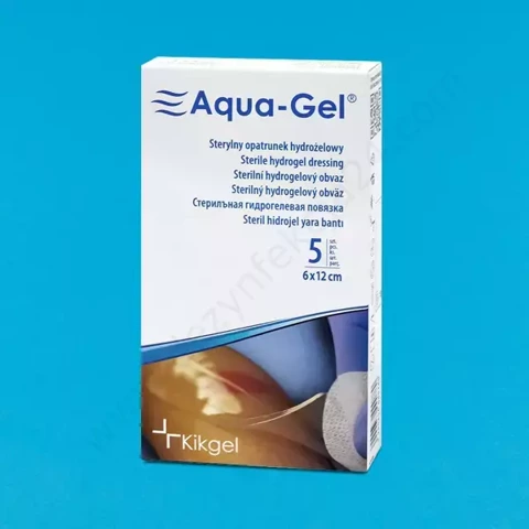 Aqua-gel opatrunek hydrożelowy 12 x 12 cm (5 szt.)