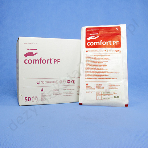 Comfort PF rękawice lateksowe sterylne PF (1 para)