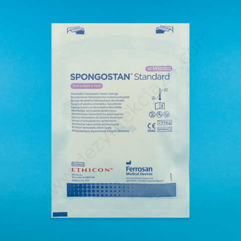 Spongostan Standard 7 x 5 x 1 cm (1 szt.)
